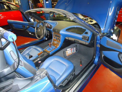 BMW M3 serviced at European Car Performance