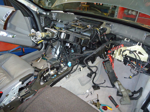 Jaguar XJ8 serviced at European Car Performance